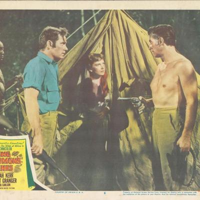King Solomon's Mines 1950 original vintage lobby card