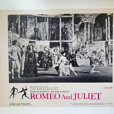 Romeo and Juliet
original 1966 vintage lobby card