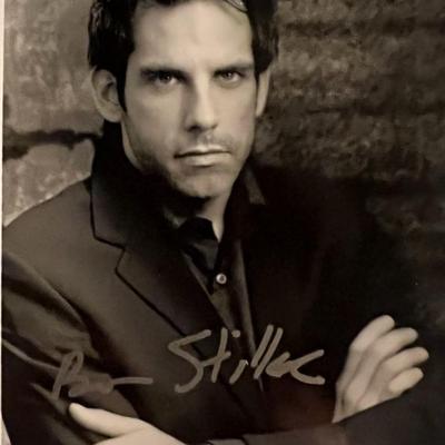 Ben Stiller facsimile signed photo. 5x7 inches