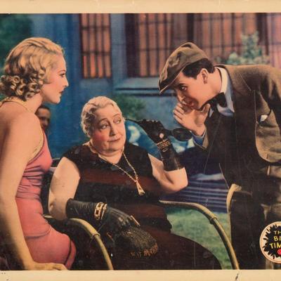 The Big Timer 1932 original vintage lobby card