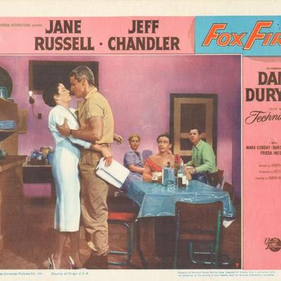 Foxfire 1955 original vintage lobby card