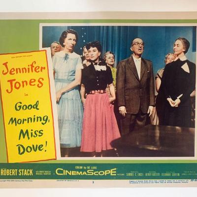 Good Morning, Miss Dove original 1955 vintage lobby card