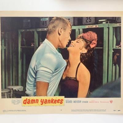 Damn Yankees  original 1958 vintage lobby card
