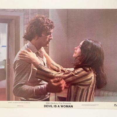 The Devil Is a Woman original 1975 vintage lobby card