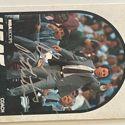 Miami Heat Coach Ron Rothstein 1989 NBA #172 signed trading card