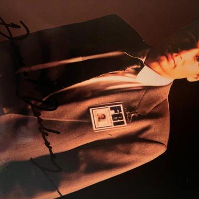 David Duchovny facsimile signed photo. 5x7 inches