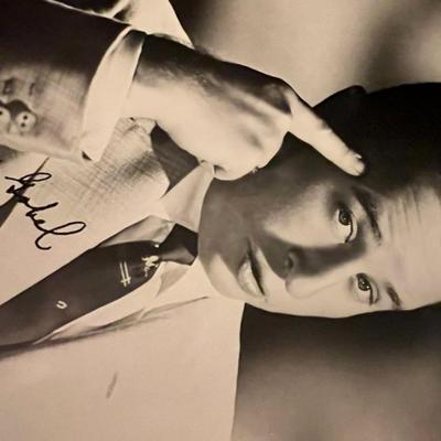 George Gobel facsimile signed photo. 5x7 inches