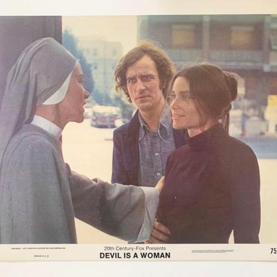 The Devil Is a Woman original 1975 vintage lobby card