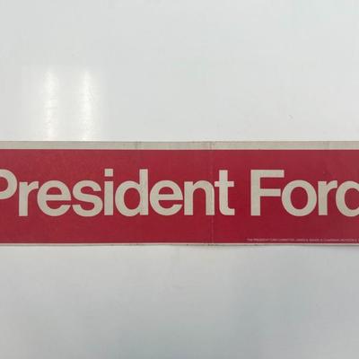 President Ford bumper sticker