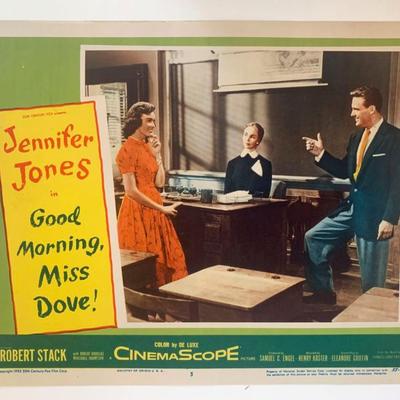 Good Morning, Miss Dove original 1955 vintage lobby card