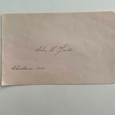 1880 original signature