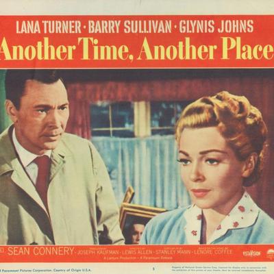 Another Time, Another Place 1958 original vintage lobby card