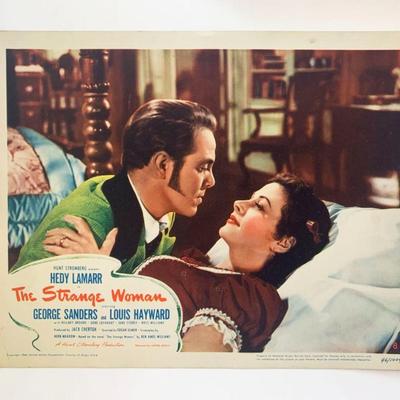 The Strange Woman original 1946 vintage lobby card