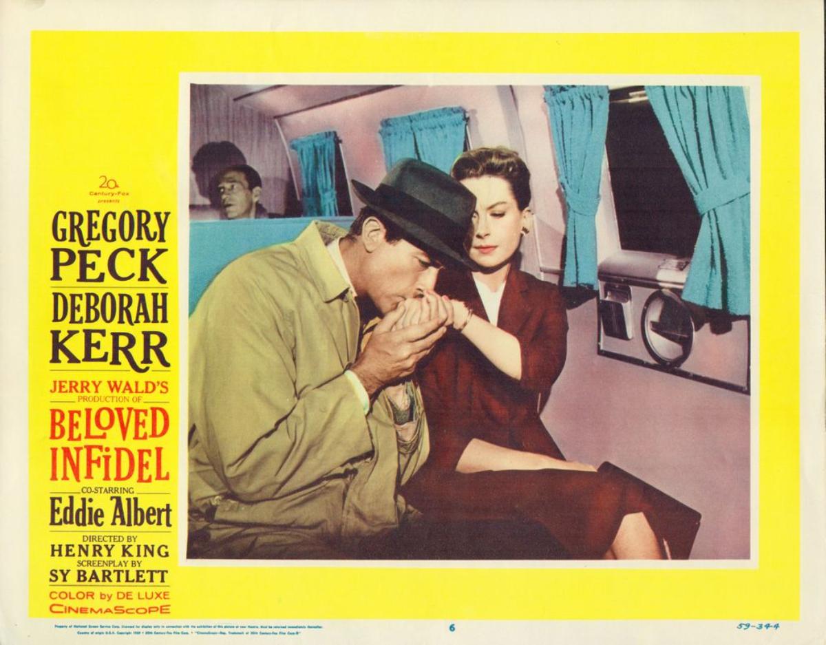 Beloved Infidel 1959 original vintage lobby card | EstateSales.org