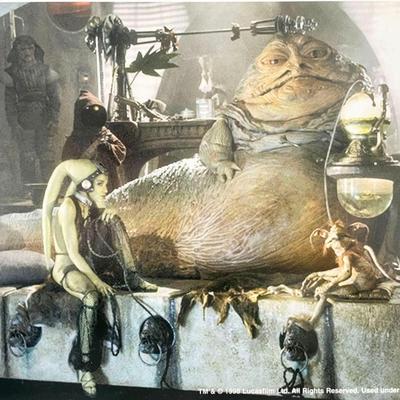 Star Wars Jabba the Hutt movie photo