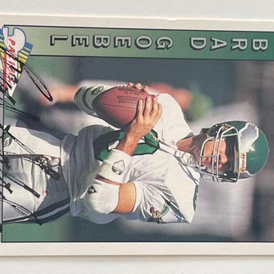Philadelphia Eagles Brad Goebel 1991 Pacific #629 signed trading card