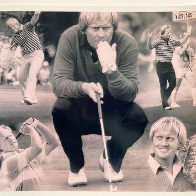 Jack Nicklaus unsigned photo