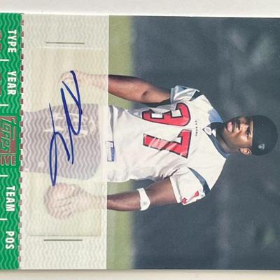 Darius Walker signed 2007 Topps TX Exclusive trading card