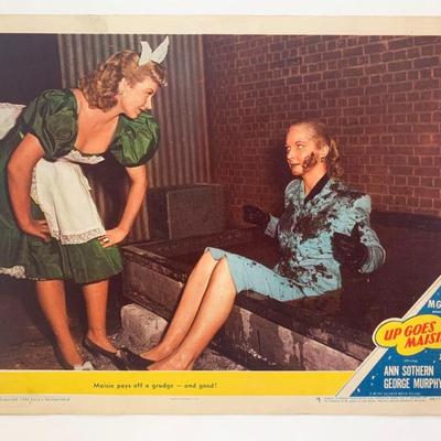 Up Goes Maisie original 1946 vintage lobby card