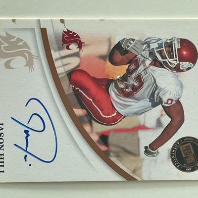 Jason Hill signed autograph card