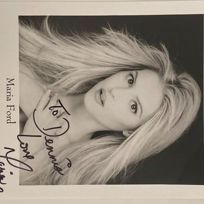 Angel Of Destruction Pin Up Maria Ford signed photo