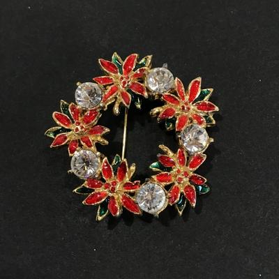 Vintage 1980’s Christmas brooch
