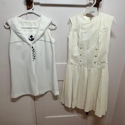 Lot 151 Sailor girl dress & white dress