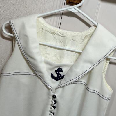 Lot 151 Sailor girl dress & white dress
