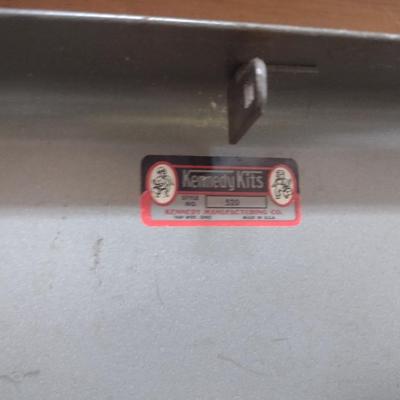 Metal Multi-Drawer Toolbox with Contents