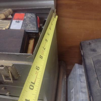 Metal Multi-Drawer Toolbox with Contents