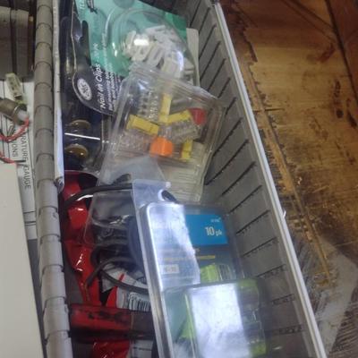 Aluminum Storage Case with Contents