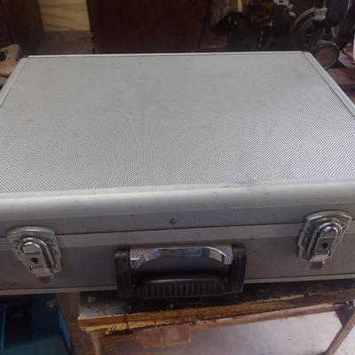 Aluminum Storage Case with Contents