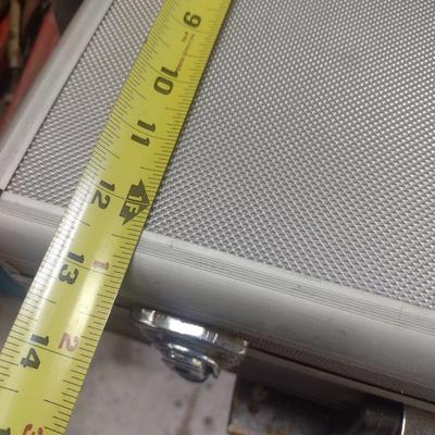 Aluminum Storage Case with Contents