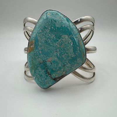 Adam Fierro signed Navajo Sterling Jewelry with Turquoise