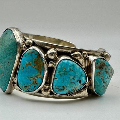 Adam Fierto signed Navajo Sterling Jewelry with Turquoise