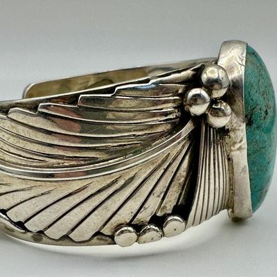 Adam Fierto signed Navajo Sterling Jewelry with Turquoise