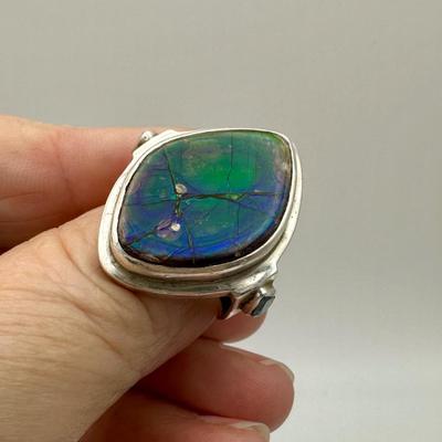 Sterling Jewelry with Australian Opal w/ Matrix