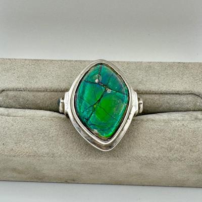 Sterling Jewelry with Australian Opal w/ Matrix