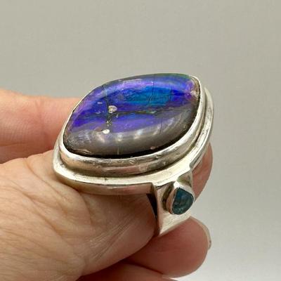 Sterling Jewelry with Australian Opal w/ Matrix