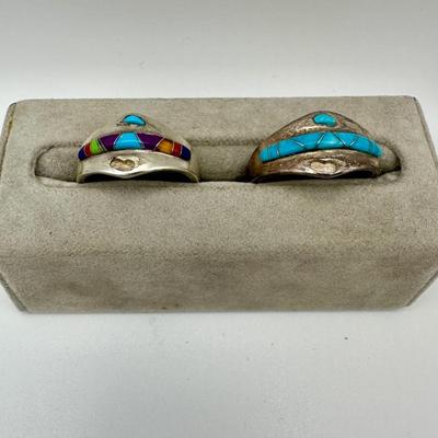 Signed BB Sterling Jewelry with Turquoise