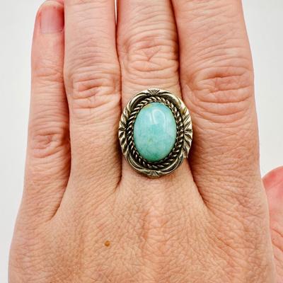 CH signed Sterling Jewelry with Turquoise
