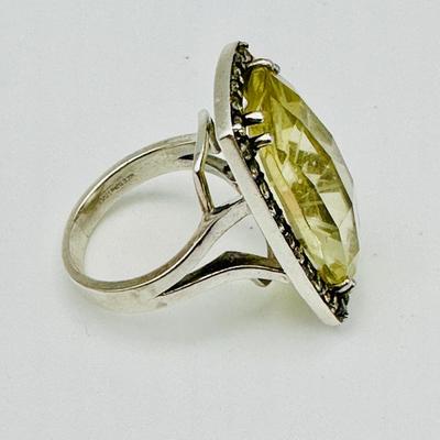Sterling Jewelry with Citrine & Diamonds