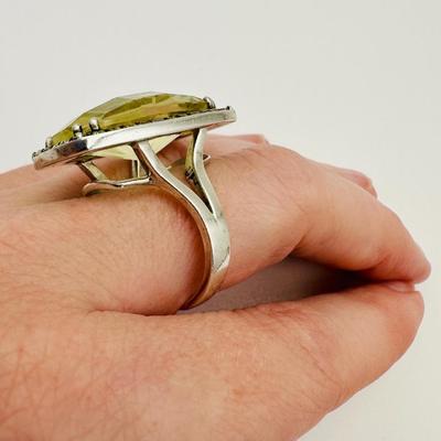 Sterling Jewelry with Citrine & Diamonds
