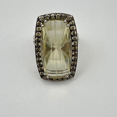Sterling Jewelry with Citrine & Diamonds