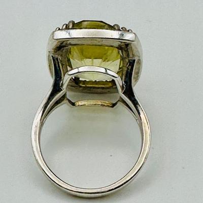 Sterling Jewelry with Citrine & Diamonds