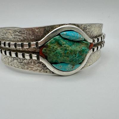 Signed K Sterling Jewelry with Turquoise