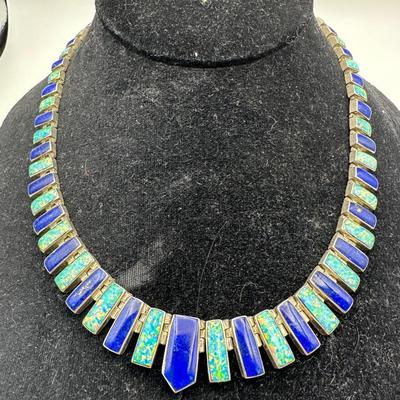 Sterling Jewelry with Lapis & Opal