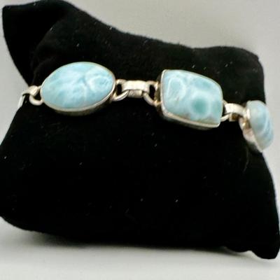 Sterling Jewelry with Larimar