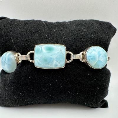 Sterling Jewelry with Larimar