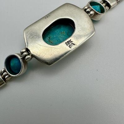Sterling & 18kt gold Jewelry with Turquoise